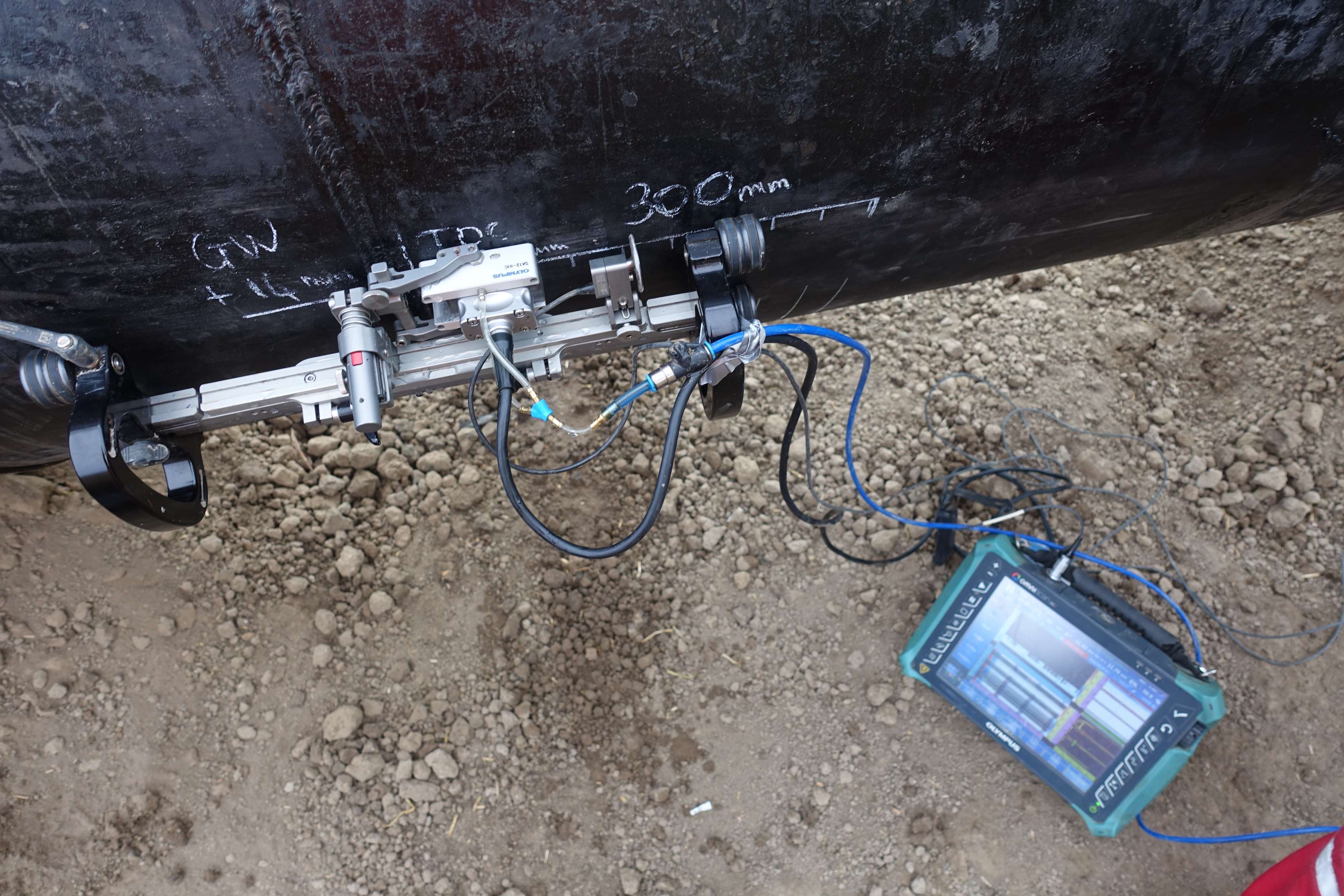 Tool for measuring during an in-field verification.