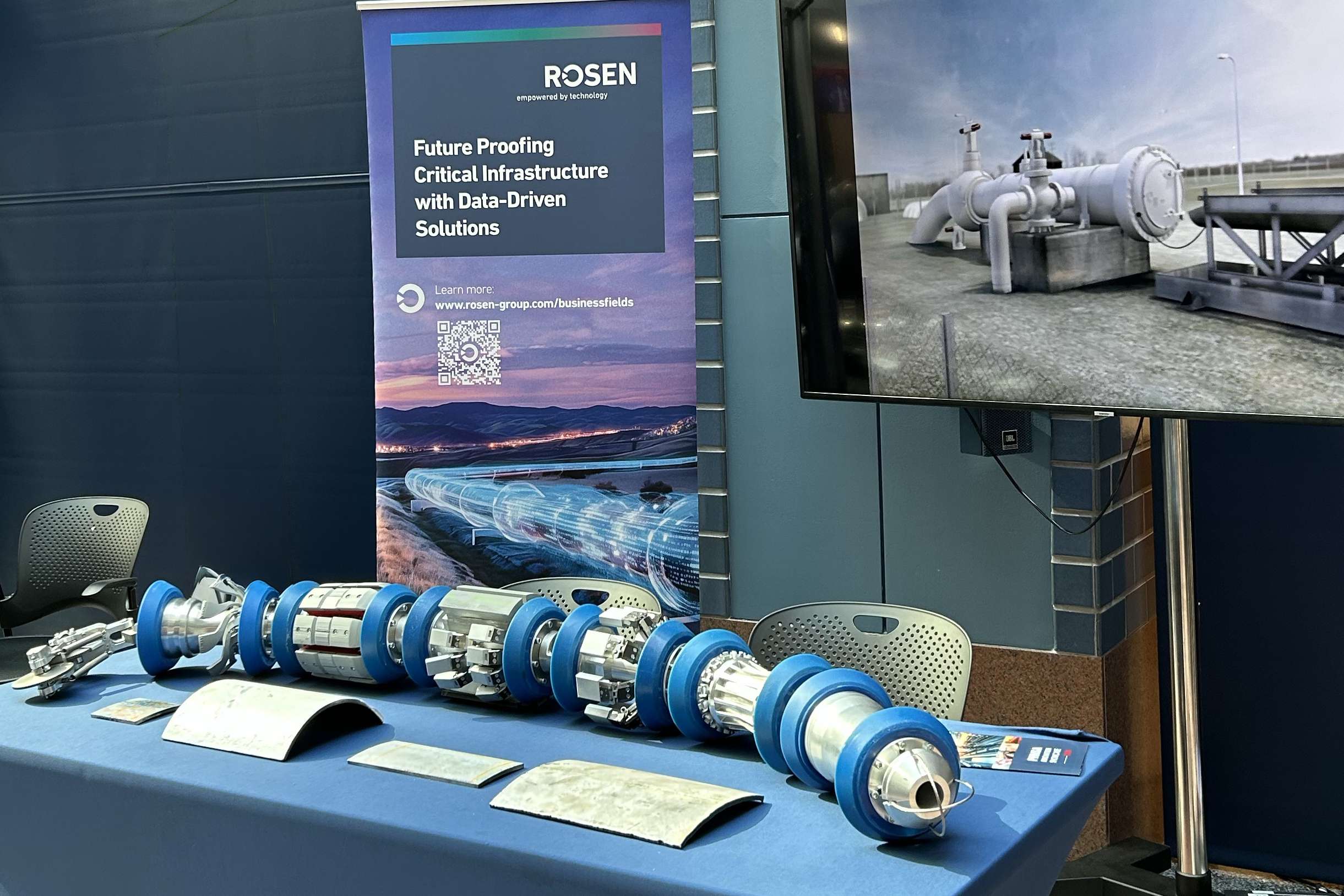 Picture of the ROSEN booth at PHMSA Innovation Showcase.