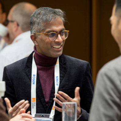 Portrait of Daniel Sandana on Conference