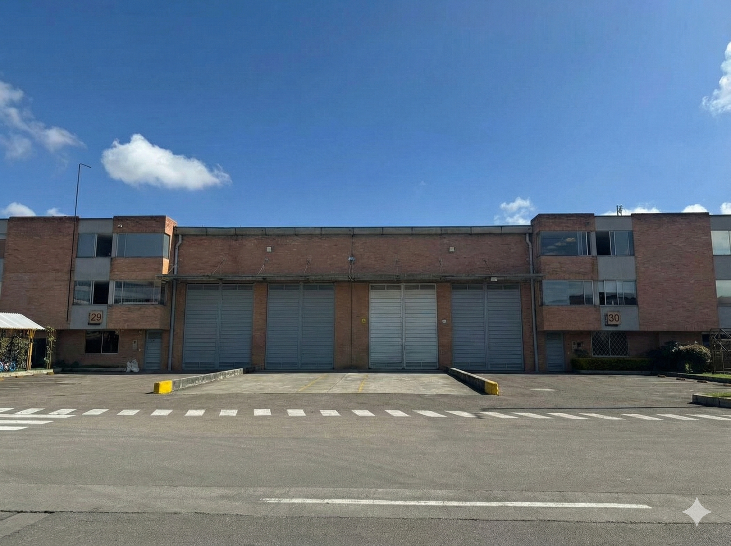 This picture shows the exterior facade of the operating company ROSEN Colombia S.A.S. 