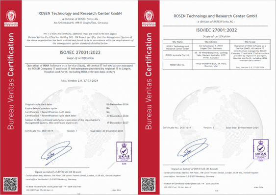 Picture of Bureau Veritas ISO/IEC 27001:2022 Certification