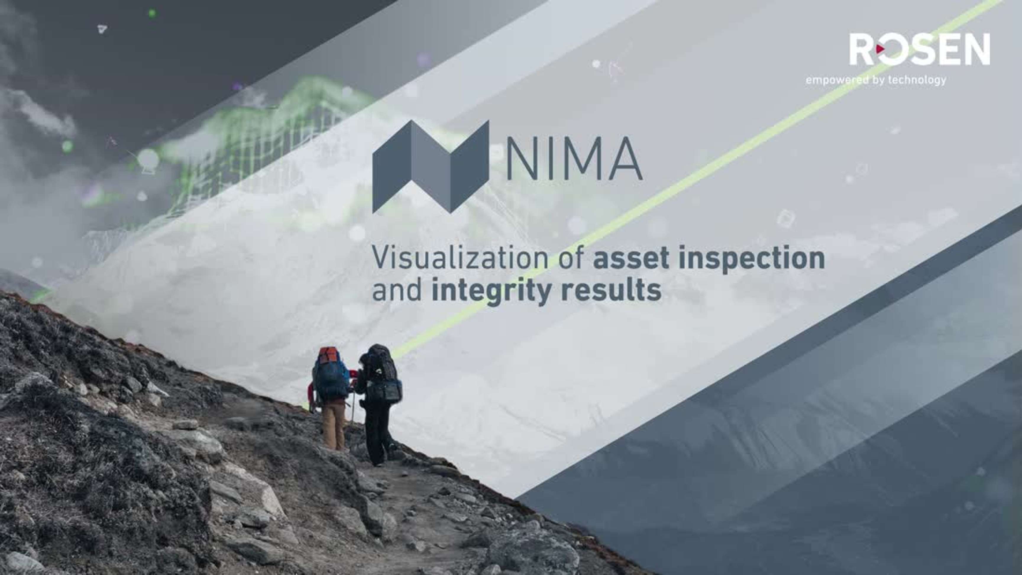 Video showing how inspections results are visualized in individual diagrams and graphs to show the integrity of the pipeline