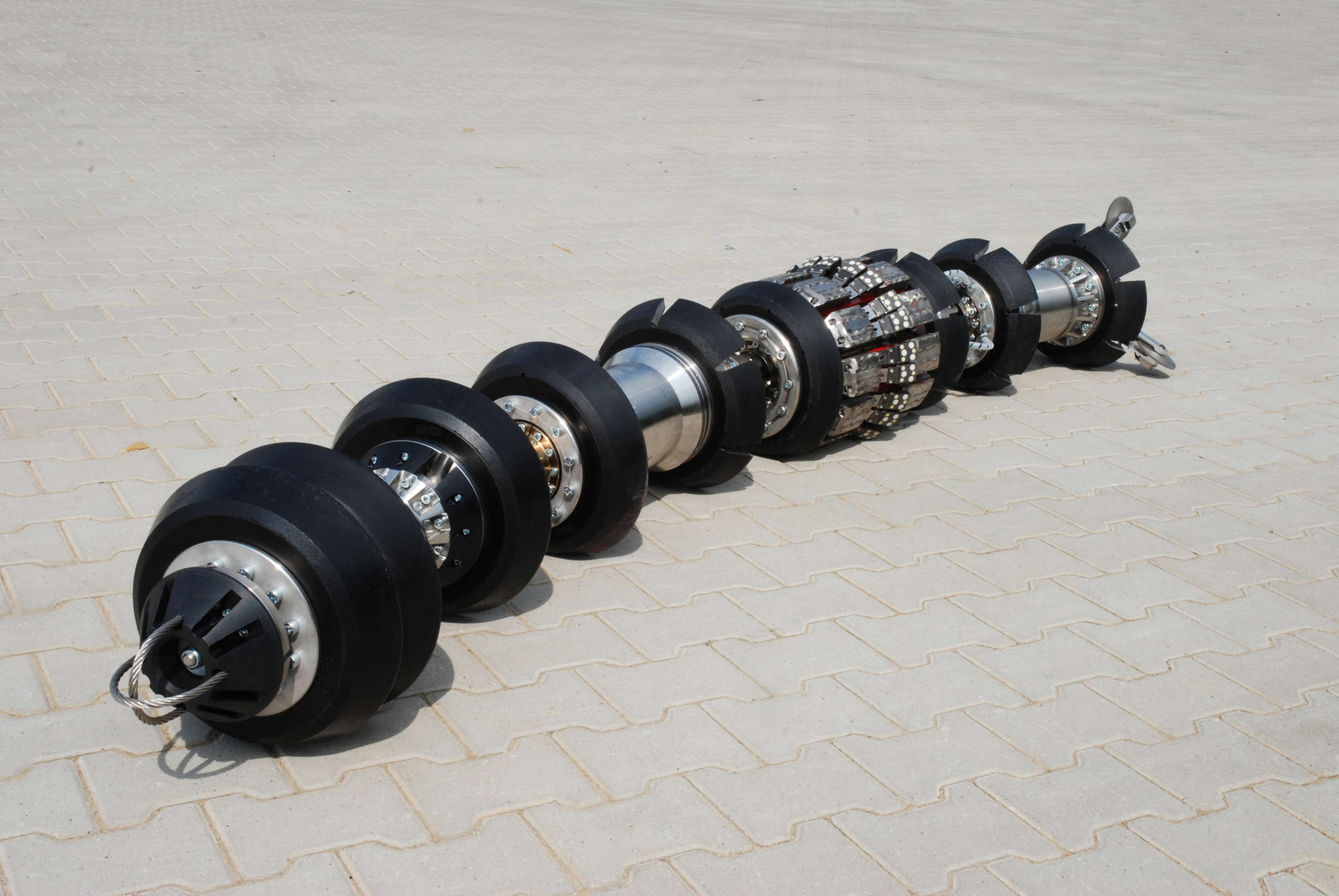 The ATEX-compliant MFL in-line inspection tool.