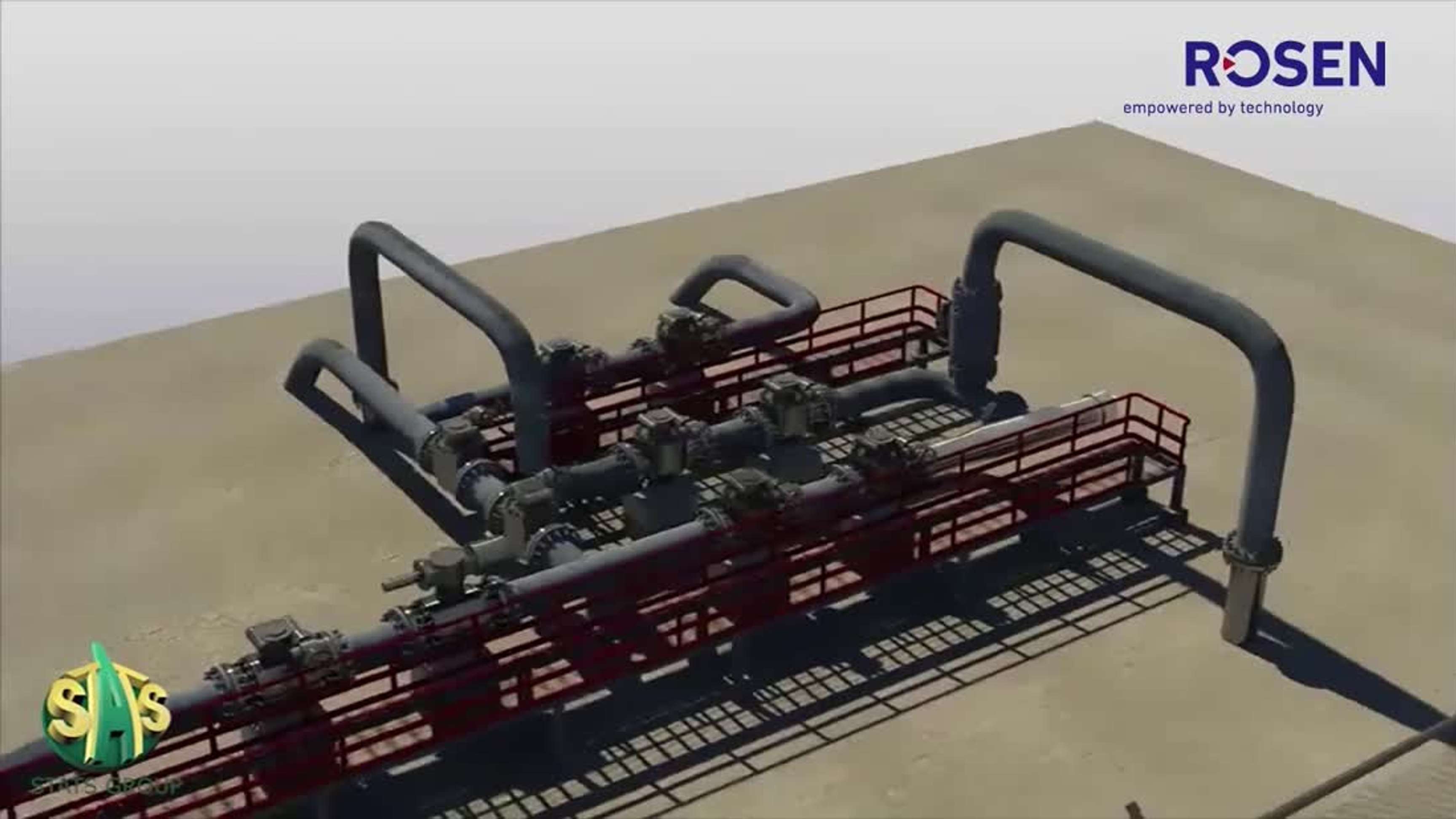 Isolation, Metal Loss and Girth weld crack inspection of a32" gas pipeline - collaboration with Stats Group