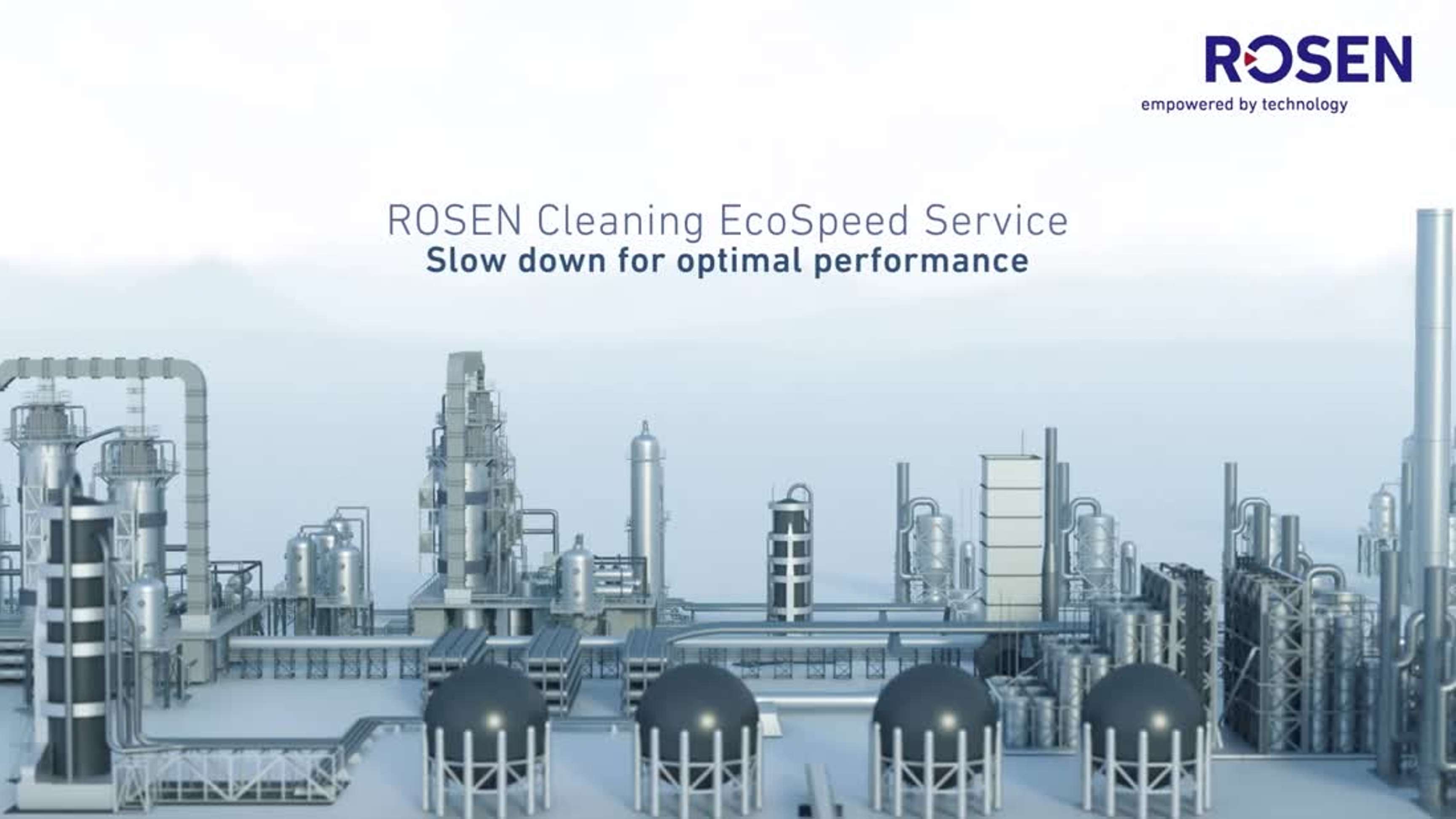 Pipeline Cleaning EcoSpeed Service