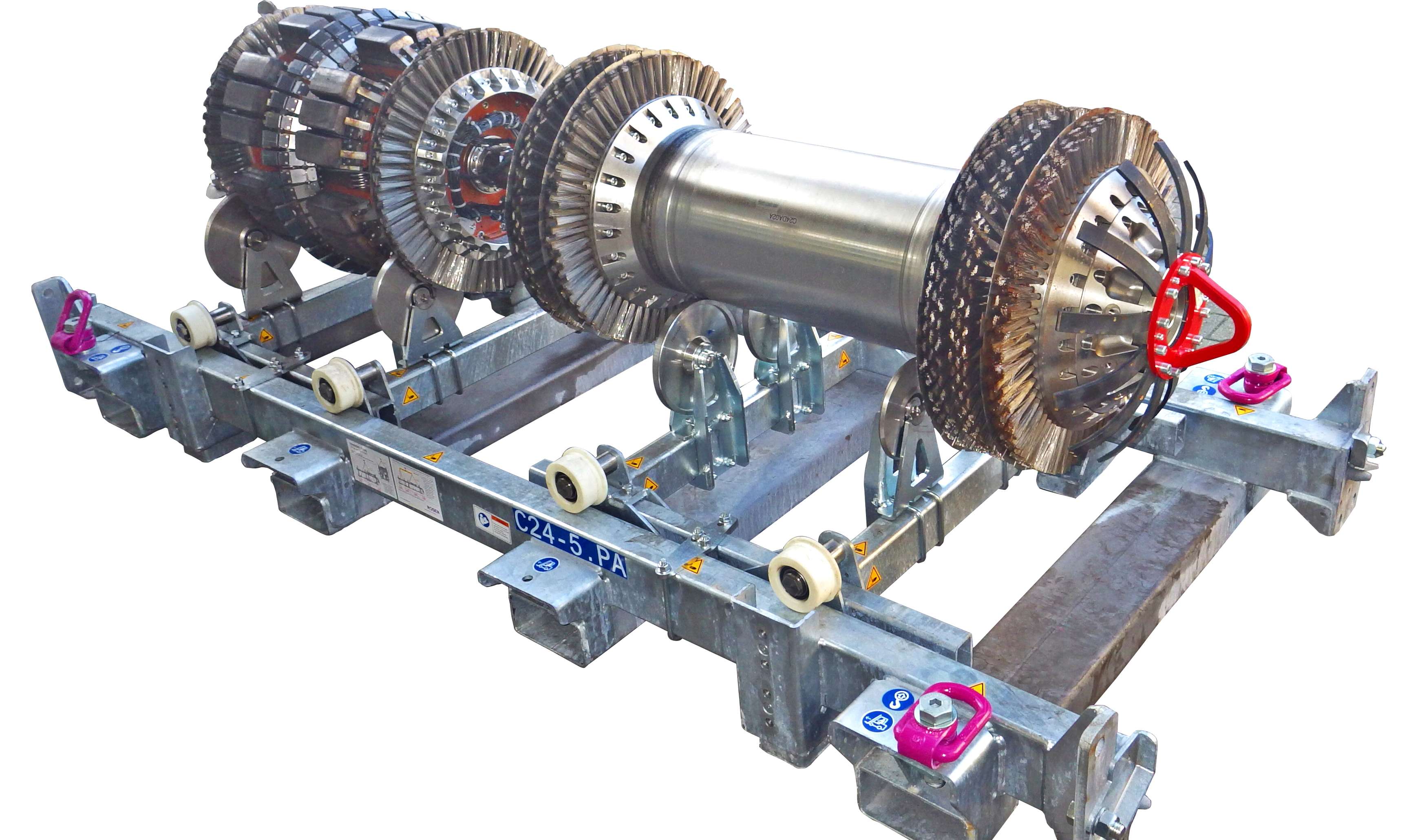 Picture of high-temperature MFL-A tool rated for 140 °C / 24h