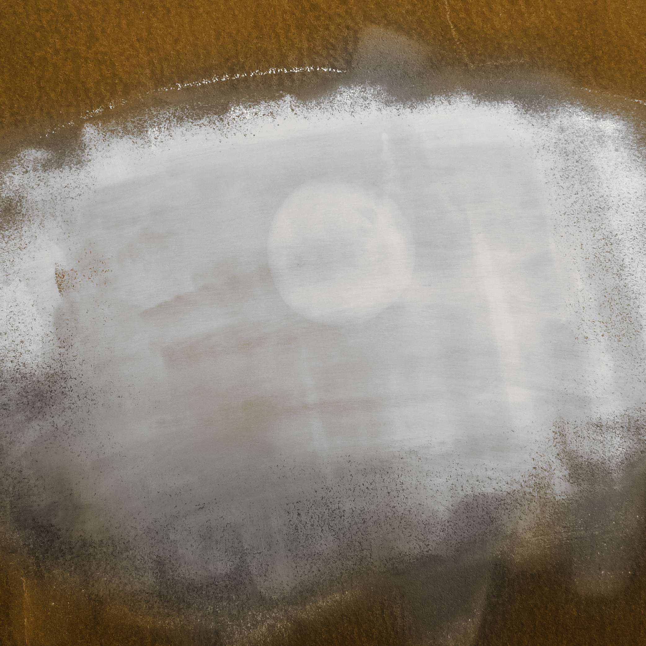 A pipeline showing a defect that is identified as a hard spot.