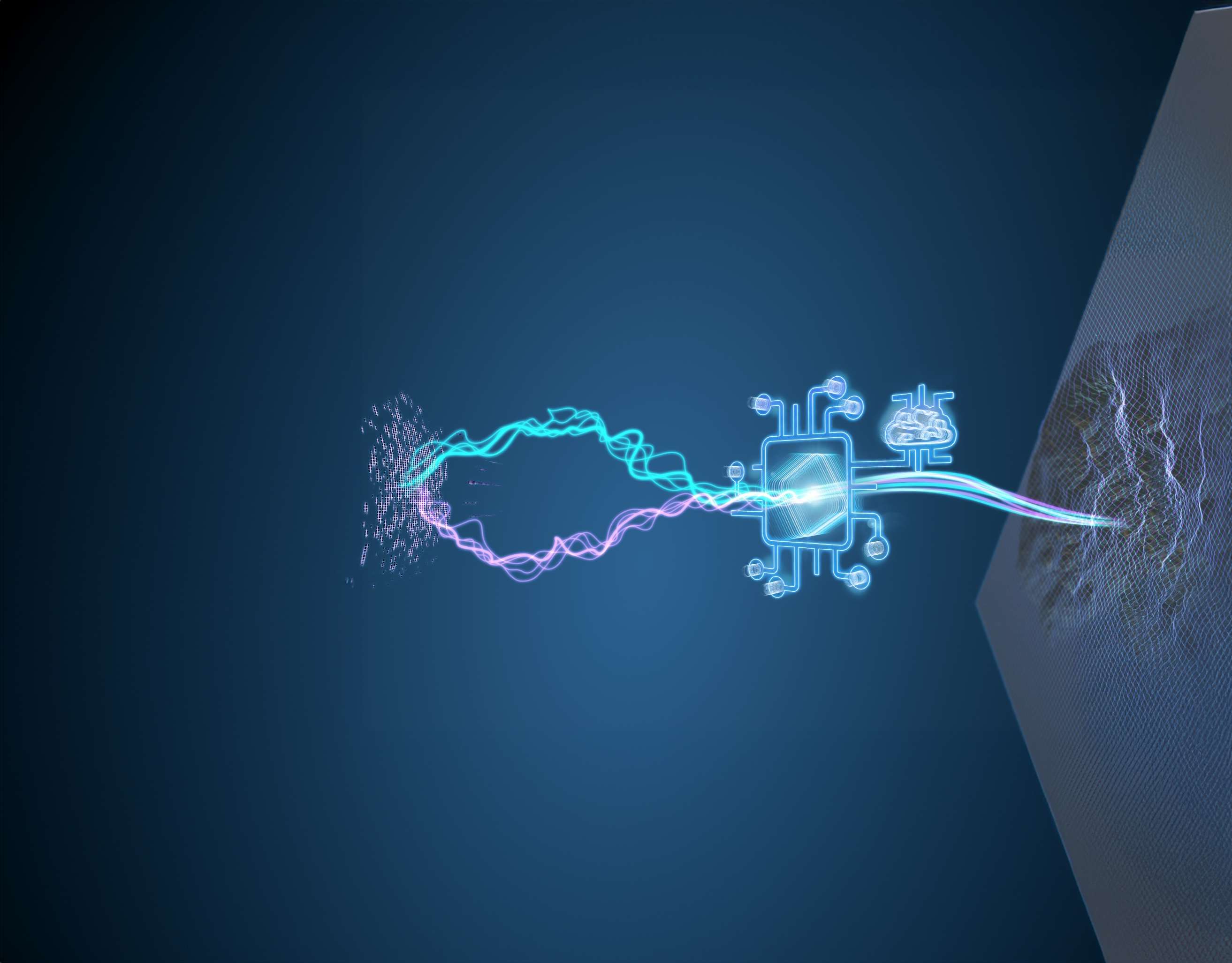 Graphical representation of a data fusion process.