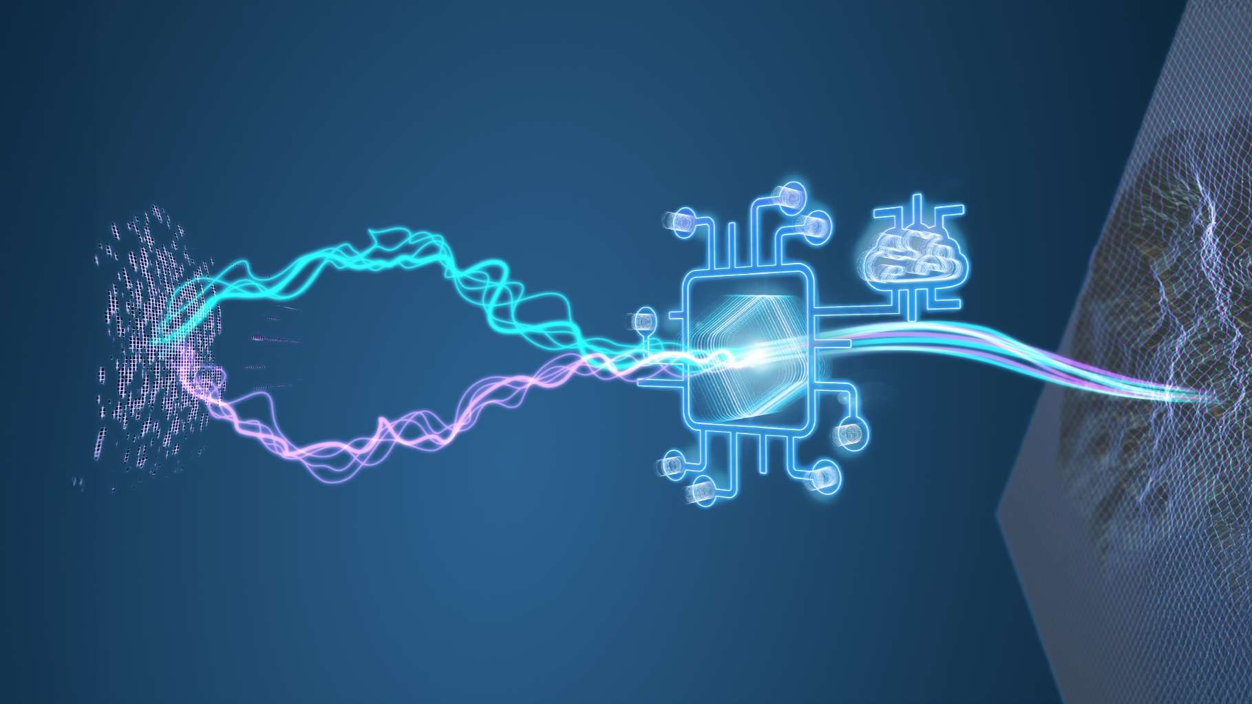Graphical representation of a data fusion process.