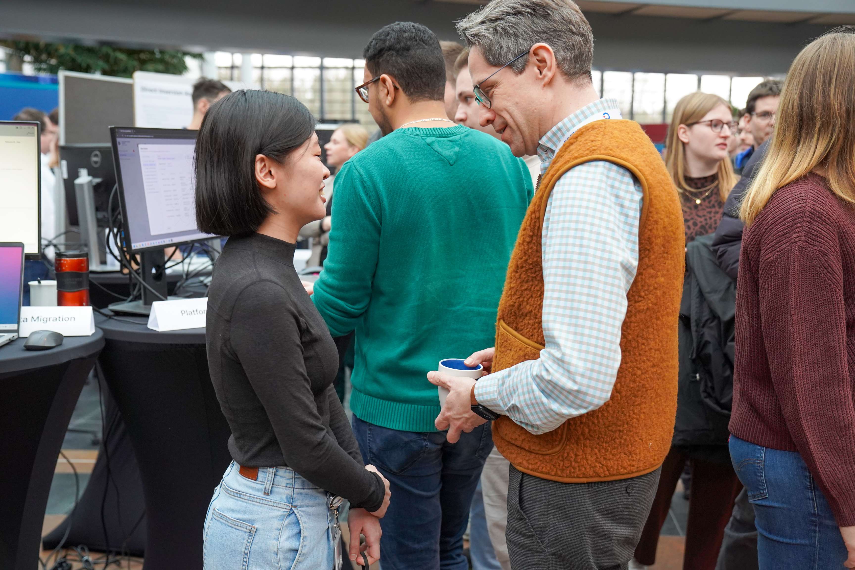 Employees networking at Creation Day 2026
